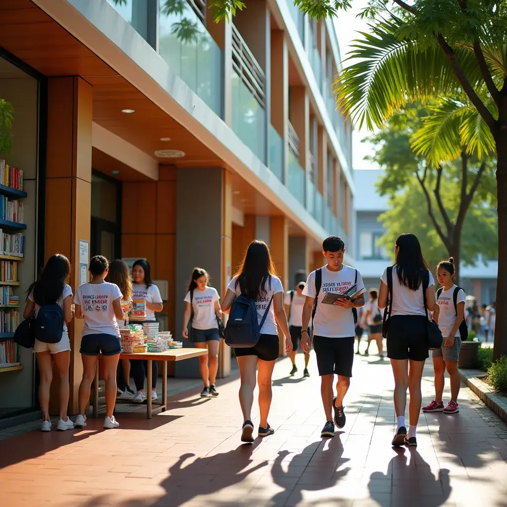 Modern office environment